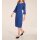 Dress, azure blue