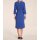 Dress, azure blue