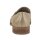 Slipper, taupe-gold coloured