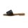 Nappa leather mule, black