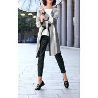 5-Pocket-Lammnappalederhose, schwarz