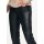 5-Pocket-Lammnappalederhose, schwarz