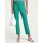 Designer-Jeans m. Spitzensaum, smaragd