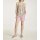 Flounce top with sequins, beige
