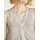 Flounce top with sequins, beige