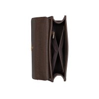 Handtasche m.Animalprägung, schoko