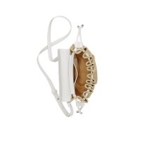 Bast-Optik-Tasche, champagner