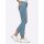 Cropped jeans with destroyed effect, blue-bleached