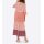 Patch-Druckkleid, orange-champagner