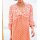 Patch-Druckkleid, orange-champagner