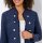 Jackenblazer, blue-stone-washed