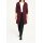 Designer-Kuschel-Longtrickjacke, bordeaux