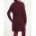 Designer-Kuschel-Longtrickjacke, bordeaux