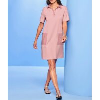 Jersey dress with two pockets, hygrangea