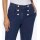 7/8-Jeans mit Zierknöpfen, dark blue used