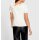 Carmenshirt m. Plissee-Volants, ecru