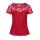 Spitzenshirt, rot