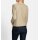 Lamb nappa leather jacket with mesh inserts, sand