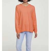 Kapuzenpullover m. Kaschmir, orange