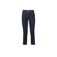 Designer-7/8-Bauchweg-Jeans, blue denim
