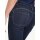 Cropped tummy-control jeans, blue denim