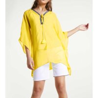 Chiffontunika + Top, gelb