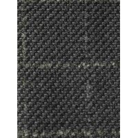 Wattierter Wollmantel, grau
