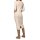 Midi knit skirt, beige blend