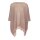 Oversize sweater with lace, rosé