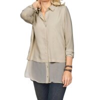 Longbluse, camel