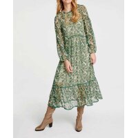 Print dress, green-multicoloured