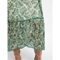 Print dress, green-multicoloured