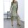 Print dress, green-multicoloured