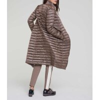 Designer-Steppmantel, taupe