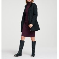 Designer-Steppjacke, schwarz