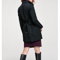 Designer-Steppjacke, schwarz