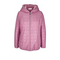 Reversible weave fur jacket. rose wood