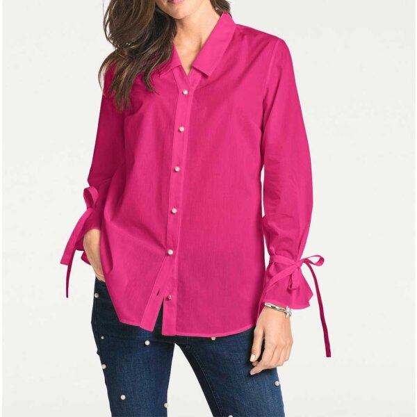 Designer-Bluse, pink