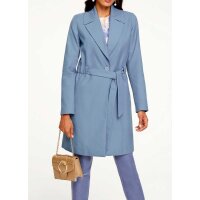 Designer-Kurzmantel, hellblau