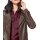 Designer-Lammnappaleder-Bikerjacke, braun