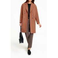 Designer-Flauschmantel, cappuccino