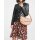 Lamb nappa leather jacket, black