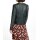 Lamb nappa leather jacket, black