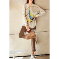 Designer-Lammnappaleder-Leggings, cognac