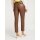 Designer-Lammnappaleder-Leggings, cognac