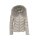 Designer-Steppjacke m. Webpelz, taupe