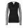 Fine knit sweater, black