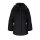 Marken-Wollflauschjacke m. Webpelz, schwarz