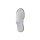 Rind-Nappaleder-Pantolette m.Wellenmuster, weiß