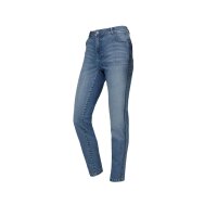 5-Pocket-Jeans m.Zierkette, blue-stone-washed
